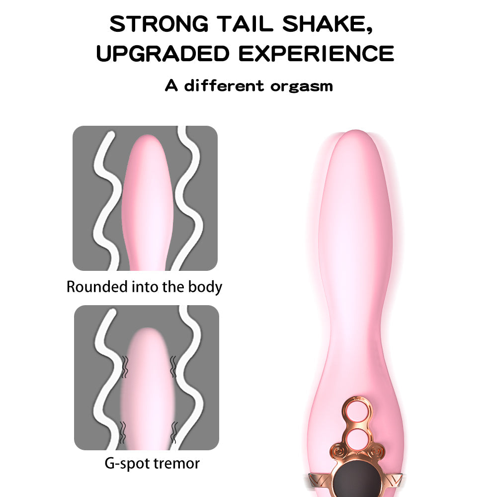 Xoxomoving Dual-Head Magic Massage Wand, Multi-Speed AV Vibrator Xoxomoving