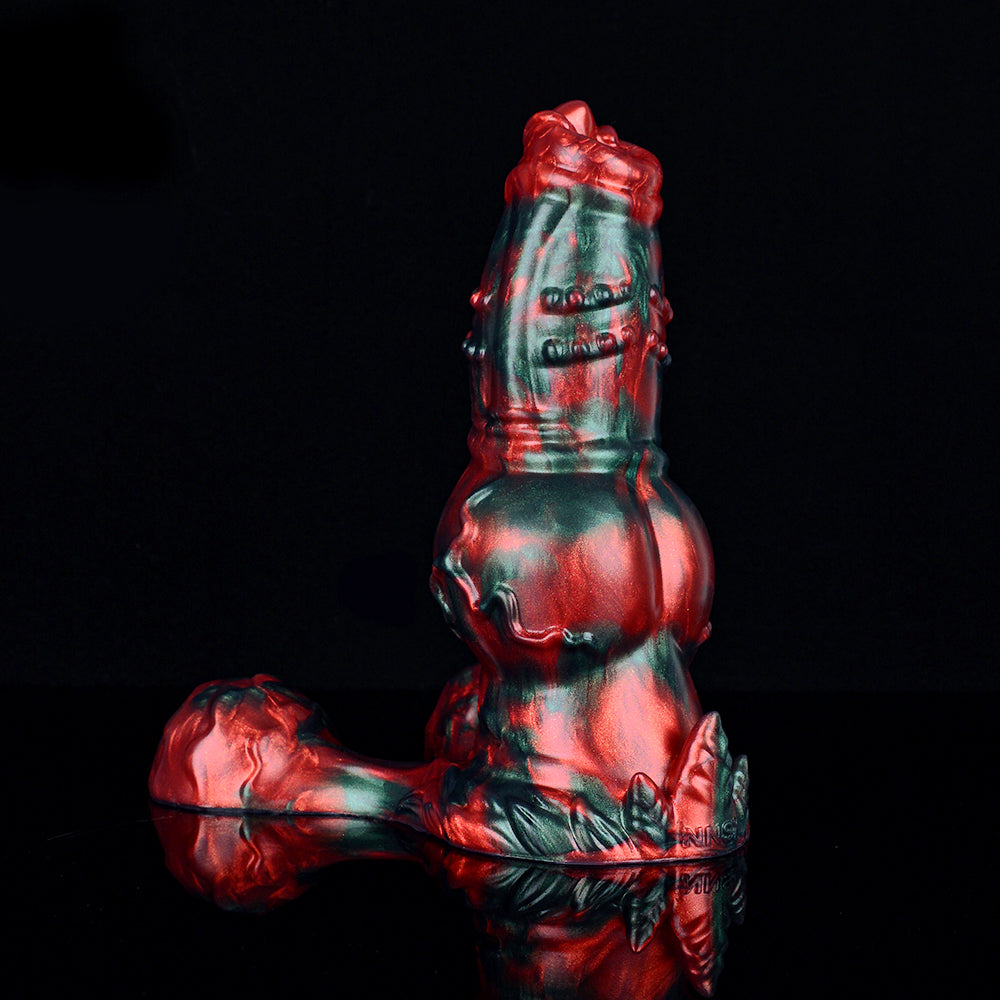 7 Inch Knot Monster Silicone Dog Dildo Xoxomoving