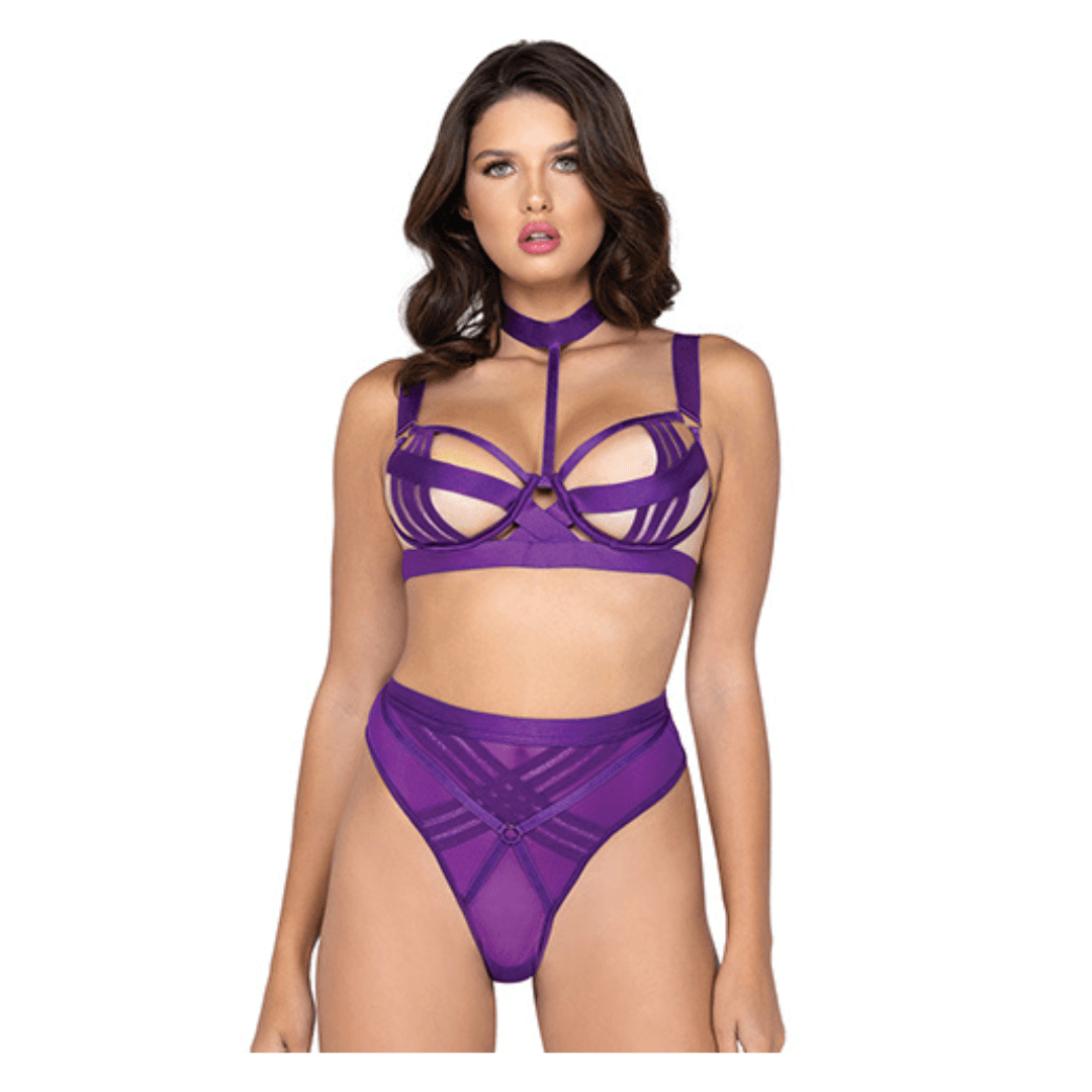 Bondage Stripe 2-Piece Set Xoxomoving