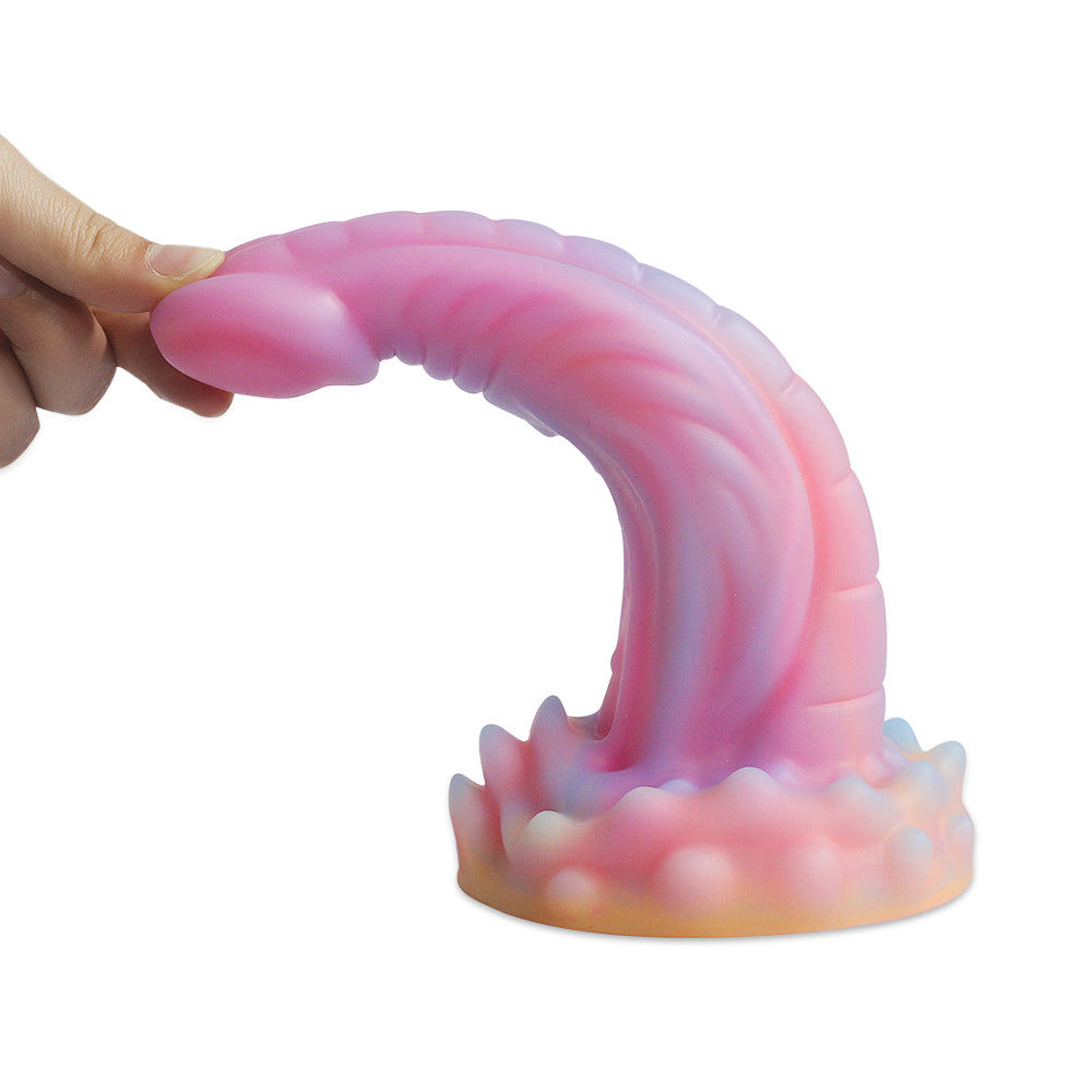 8 Inch Light Up Fantasy Anal Snake Dildo Xoxomoving
