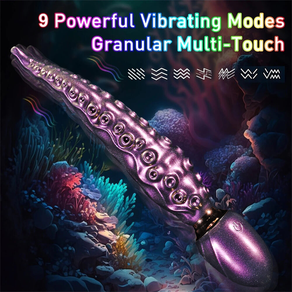 8.6 Inch Tentavibe - Vibrating Tentacle Dildo Xoxomoving