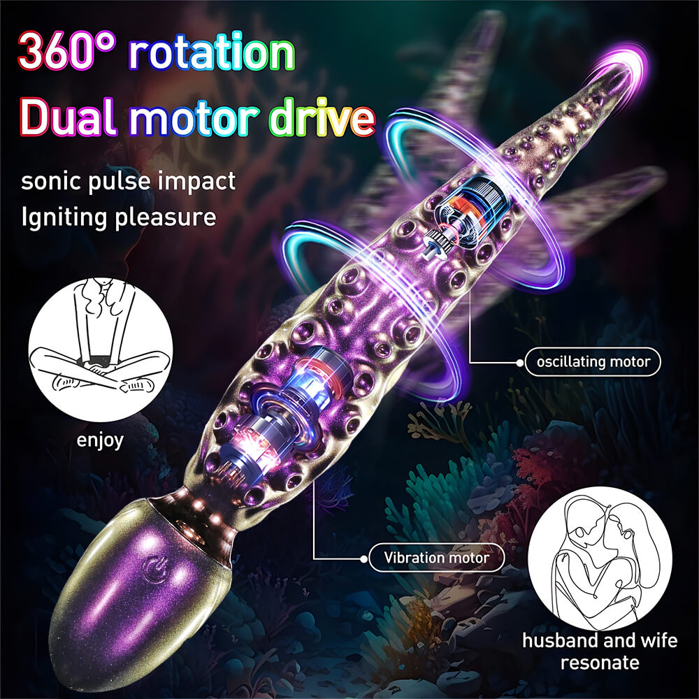 8.6 Inch Tentavibe - Vibrating Tentacle Dildo Xoxomoving