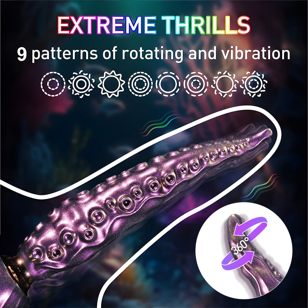 8.6 Inch Tentavibe - Vibrating Tentacle Dildo Xoxomoving