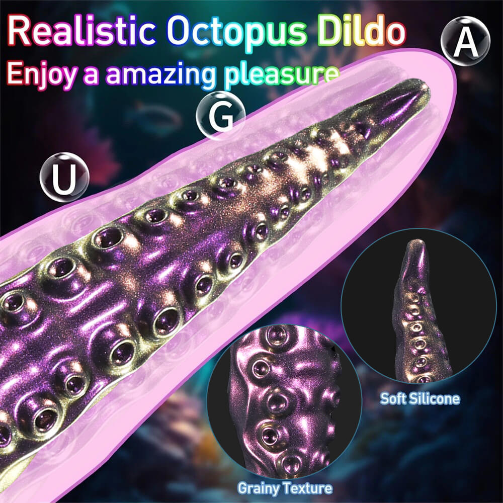 8.6 Inch Tentavibe - Vibrating Tentacle Dildo Xoxomoving