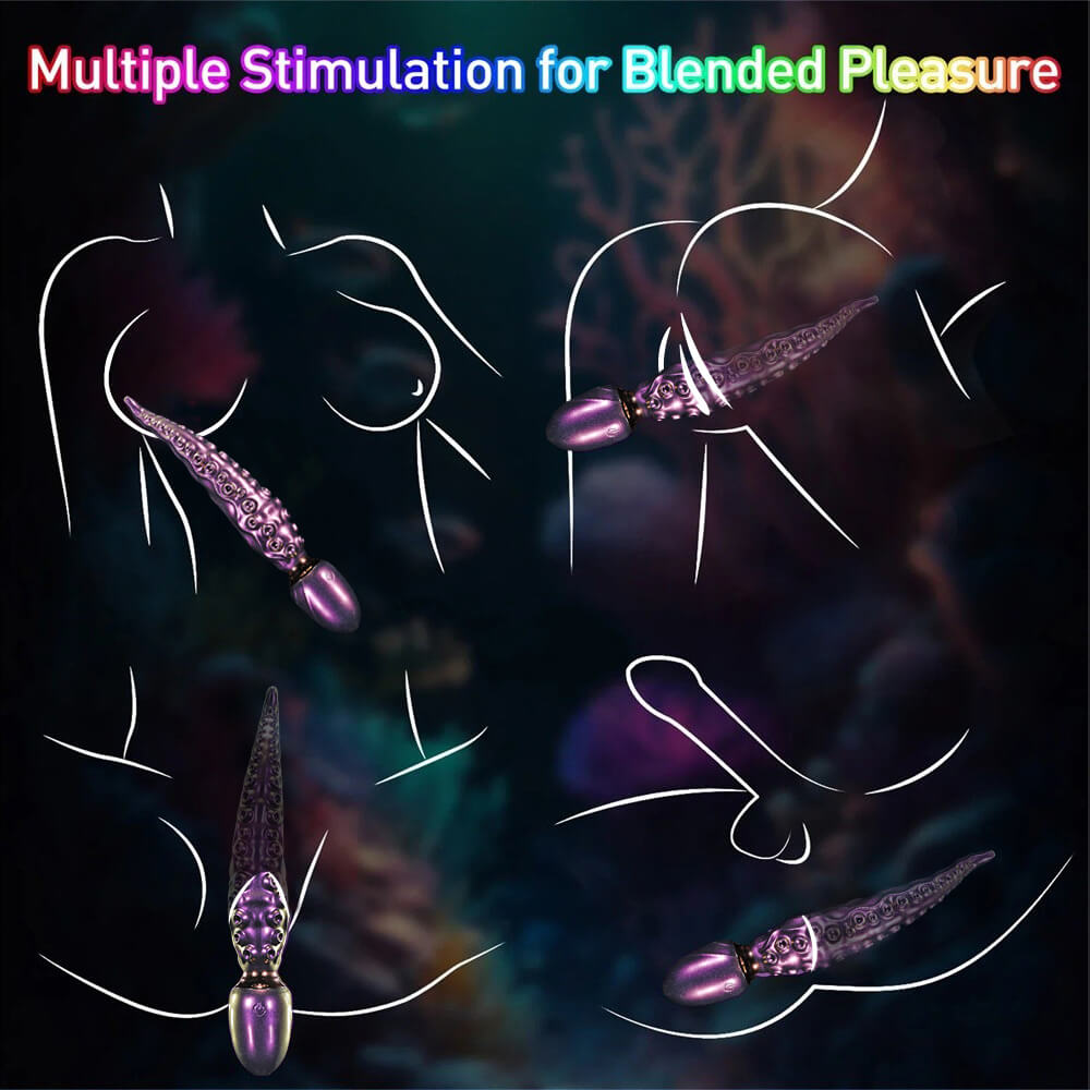 8.6 Inch Tentavibe - Vibrating Tentacle Dildo Xoxomoving