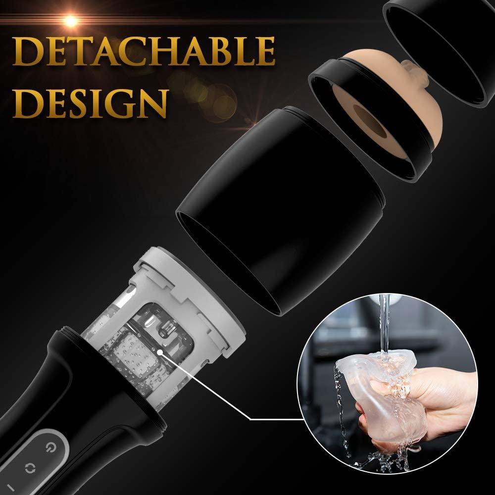 8-Mode Reversible Rotation Masturbator Cup for Sensational Pleasure - Xoxomoving