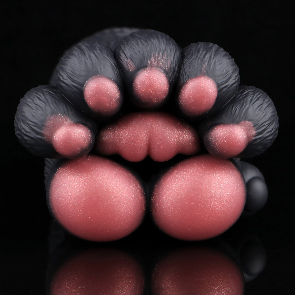 Bear Paw Fantasy Pocket Pussy - Realistic Furry Animal Pussies Detachable Hair Penis Masturbator Domlust