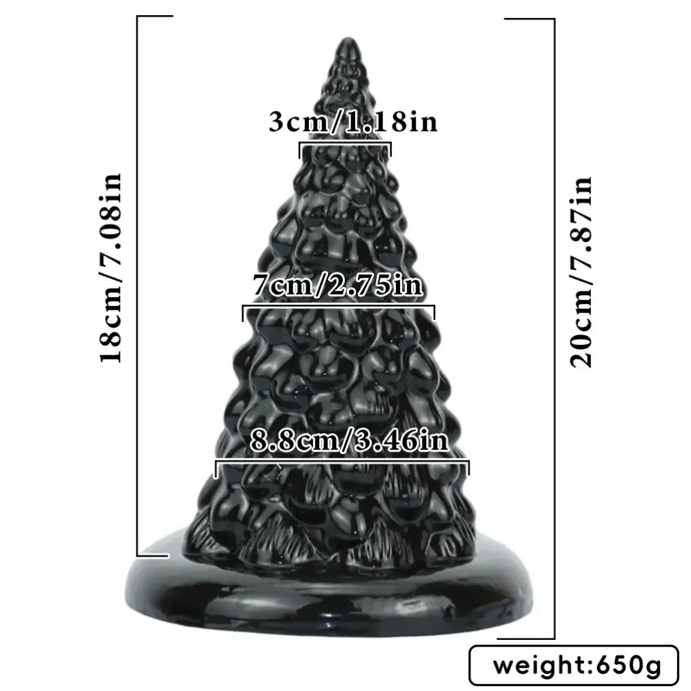 Cone Spiked Anal Dildo 7.8 Inches Xoxomoving