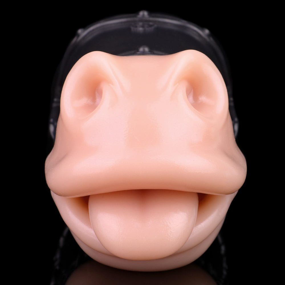 Realistic Horse Mouth Pocket Pussy Masturbator - Fantasy Animal Oral Sex Penis Massage Xoxomoving