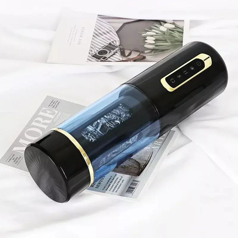 Xoxomoving Automatic Telescopic Masturbator for Men with Intelligent Voice Xoxomoving