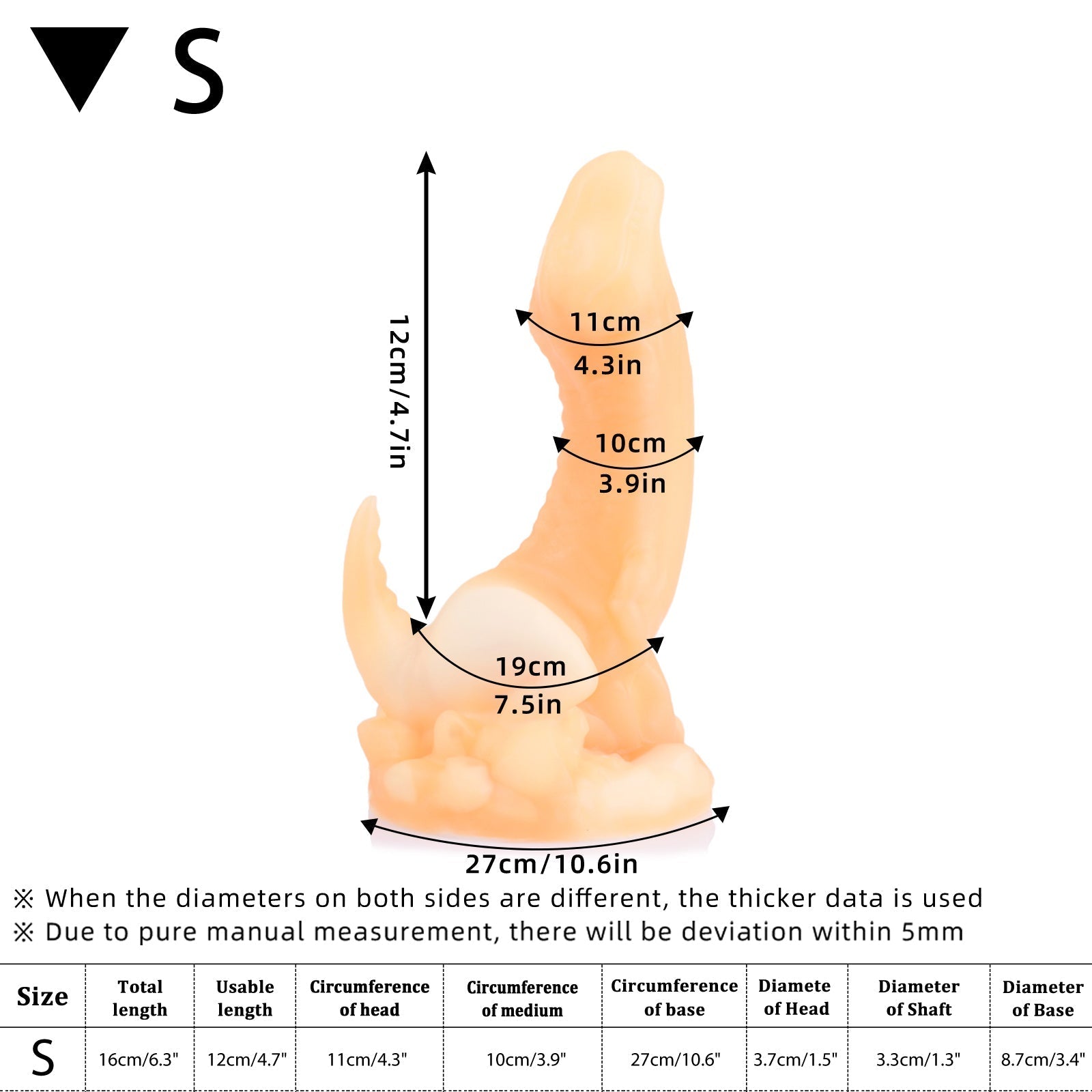 Fantasy Dragon Dildo – Textured Tail & Suction Base Xoxomoving