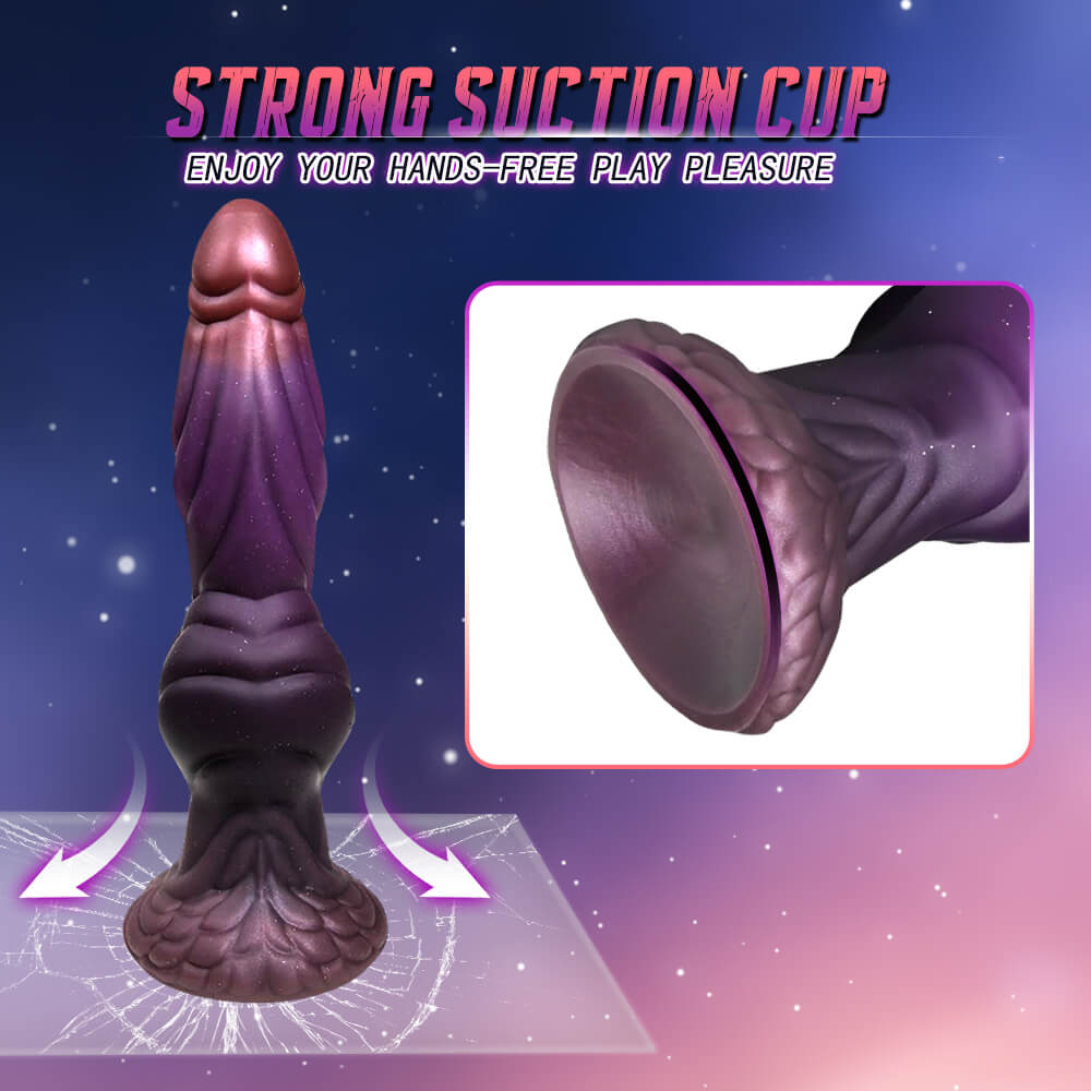 9 Inch Silicone Fantasy Alien Dog Dildo Xoxomoving