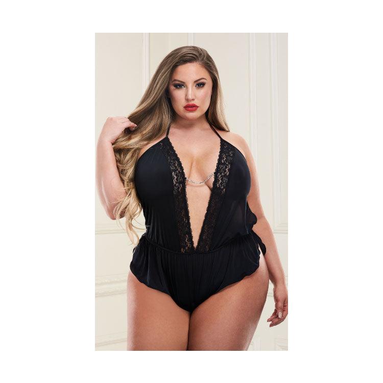 Sexy Satin Teddy Xoxomoving