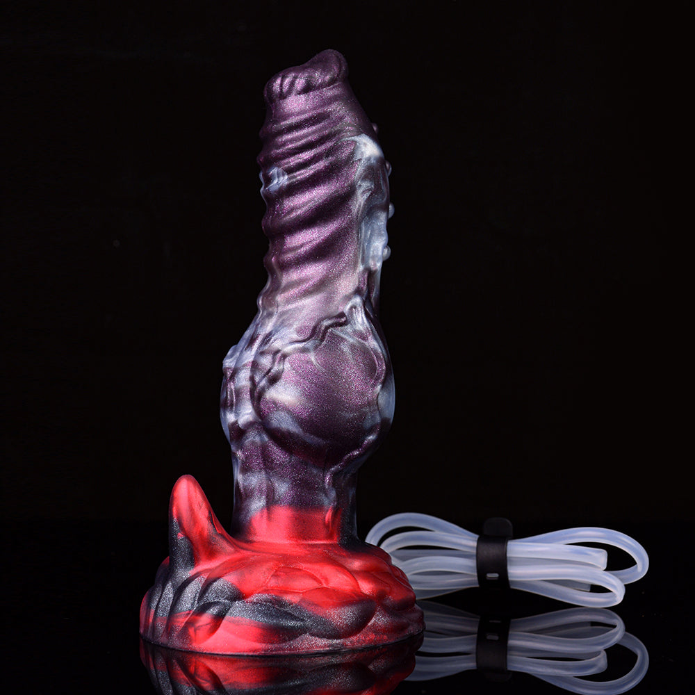 7 Inch Raised Spiked Dog Squirting Dildo Xoxomoving