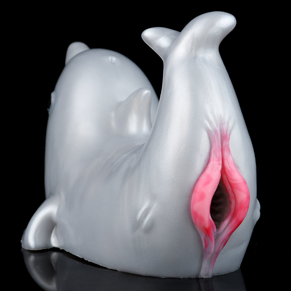Dolphin Silicone Mini Sex Doll - Realistic Cute Pocket Pussy for Men Masturbation Xoxomoving