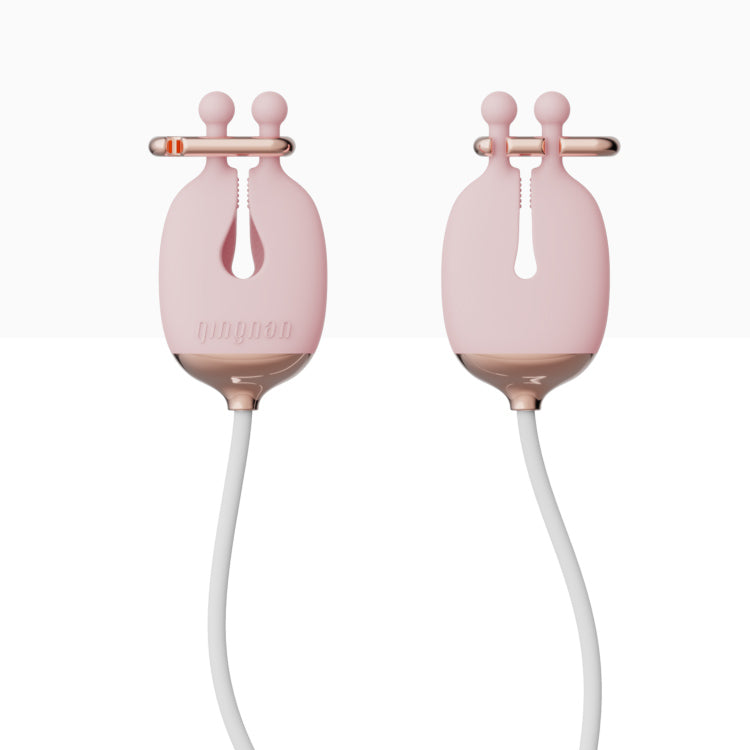 Vibrating nipple clamps, vibrating egg, traction collar, SM woman sex suit, training toys - Xoxomoving Xoxomoving