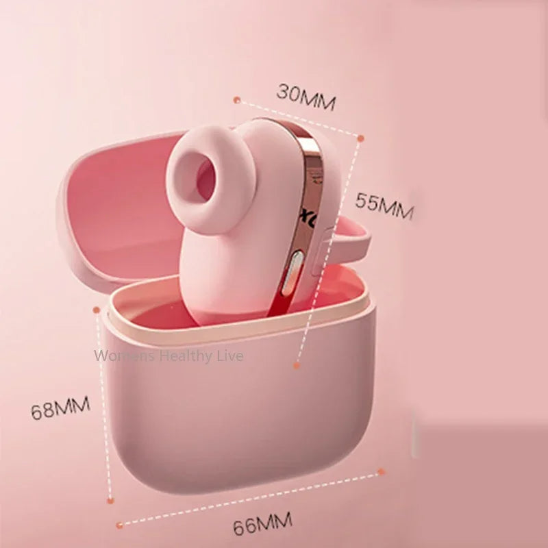 Xoxomoving Magic Box Mini Sucking Vibrator Waterproof Stimulator Xoxomoving