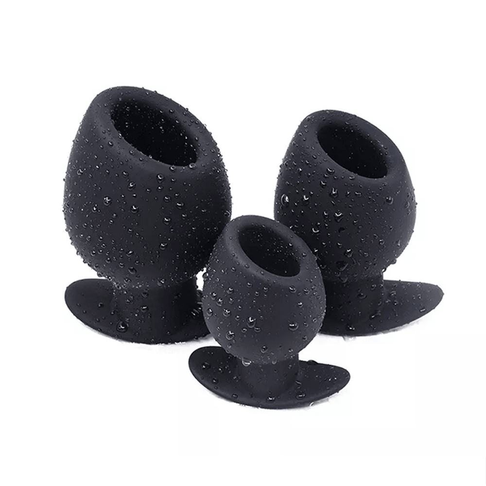 Angled Hollow Butt Plug Xoxomoving