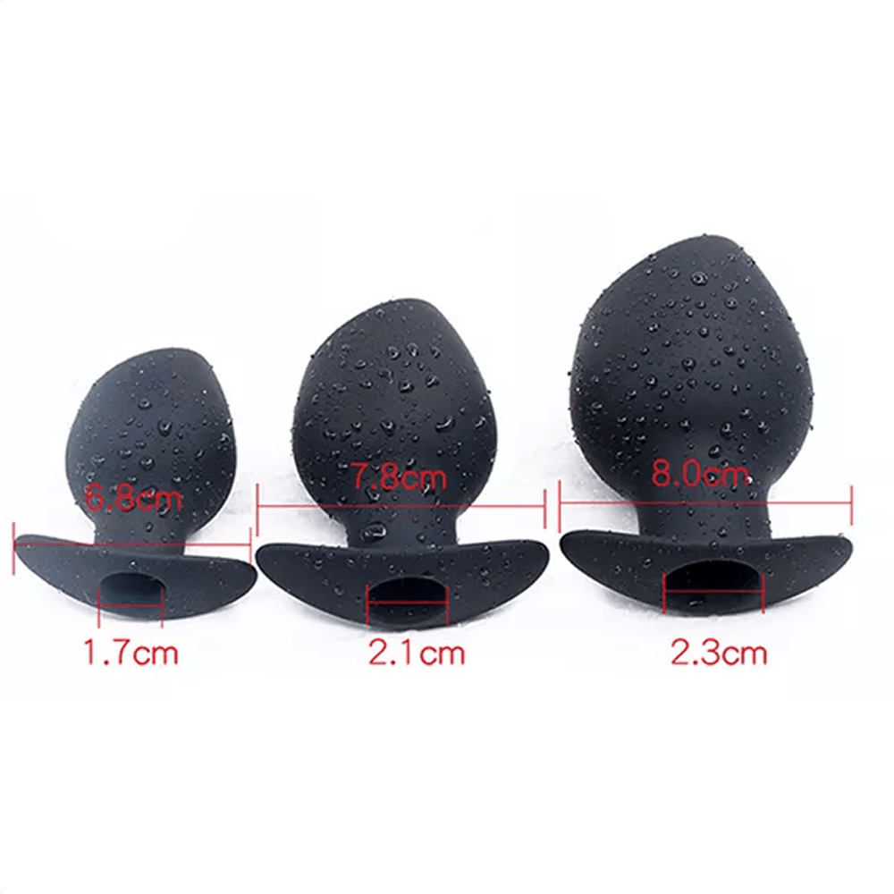 Angled Hollow Butt Plug Xoxomoving