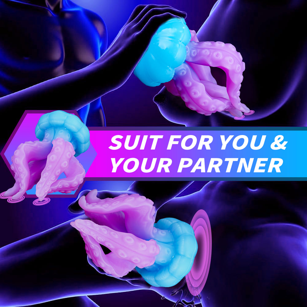 Aurellia - Jellyfish Fantasy Anal Plug - Glow in The Dark Tentacle Toy