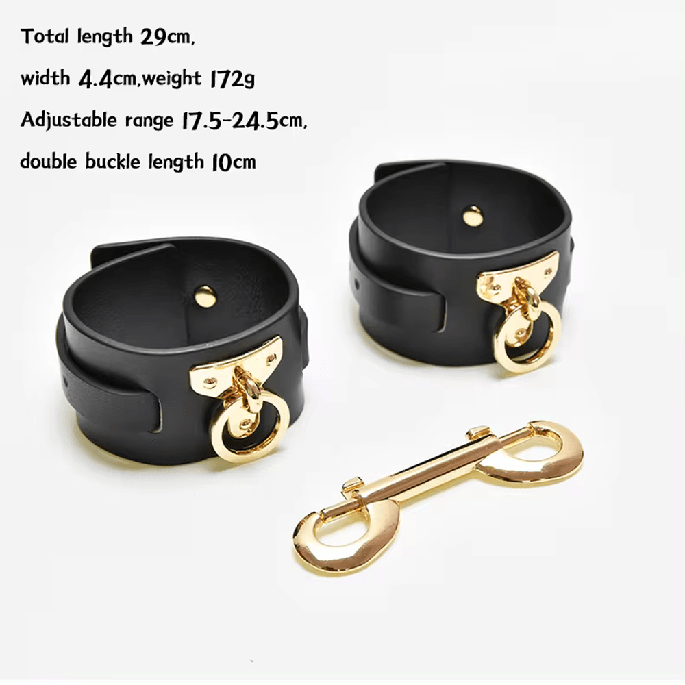 Black Luxe Bondage Kit Xoxomoving