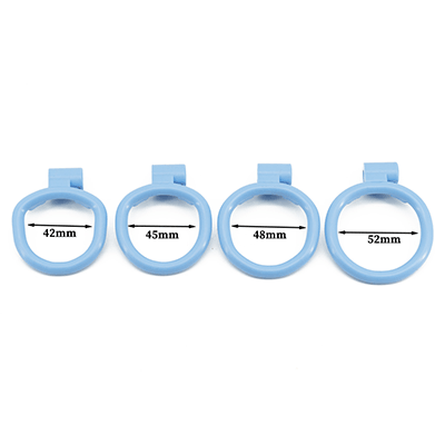 Blue Cobra Chastity Cage - Standard Xoxomoving