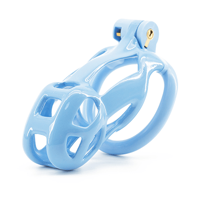 Blue Cobra Chastity Cage - Standard Xoxomoving