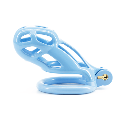 Blue Cobra Chastity Cage - Standard Xoxomoving