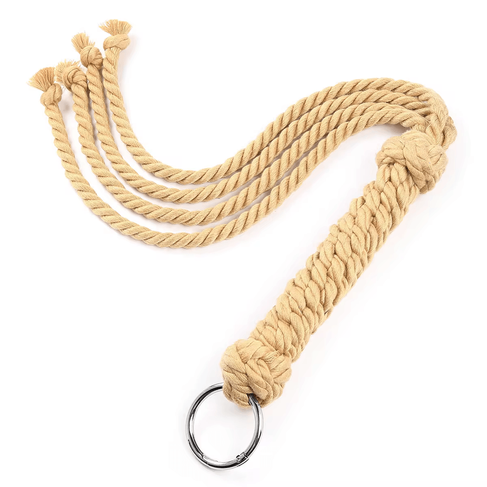 Braided Rope Whip Xoxomoving