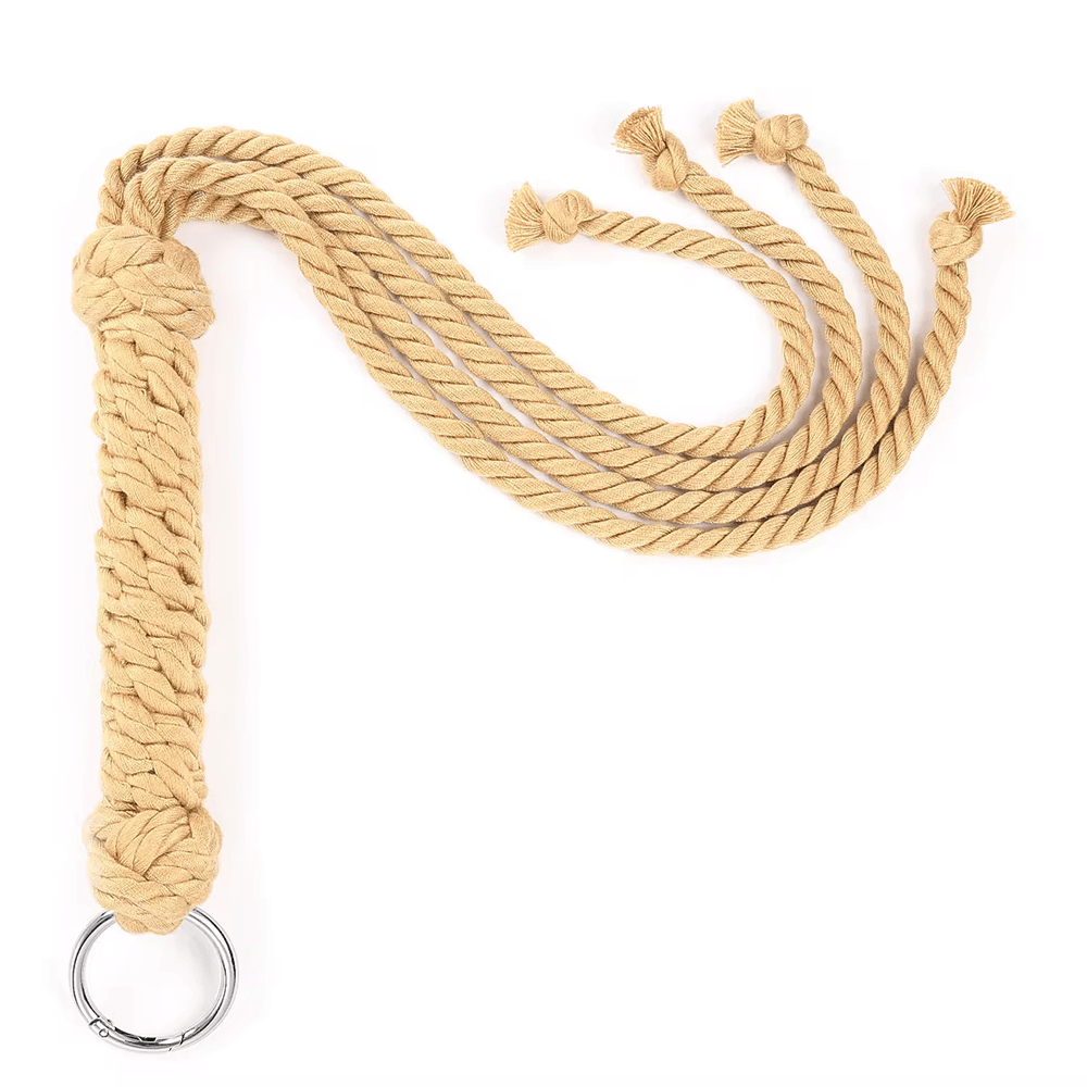 Braided Rope Whip Xoxomoving