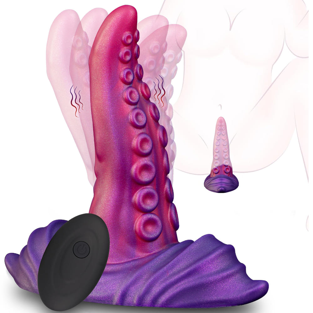 Bruce - Vibrating Octopus Tentacle Butt Plug