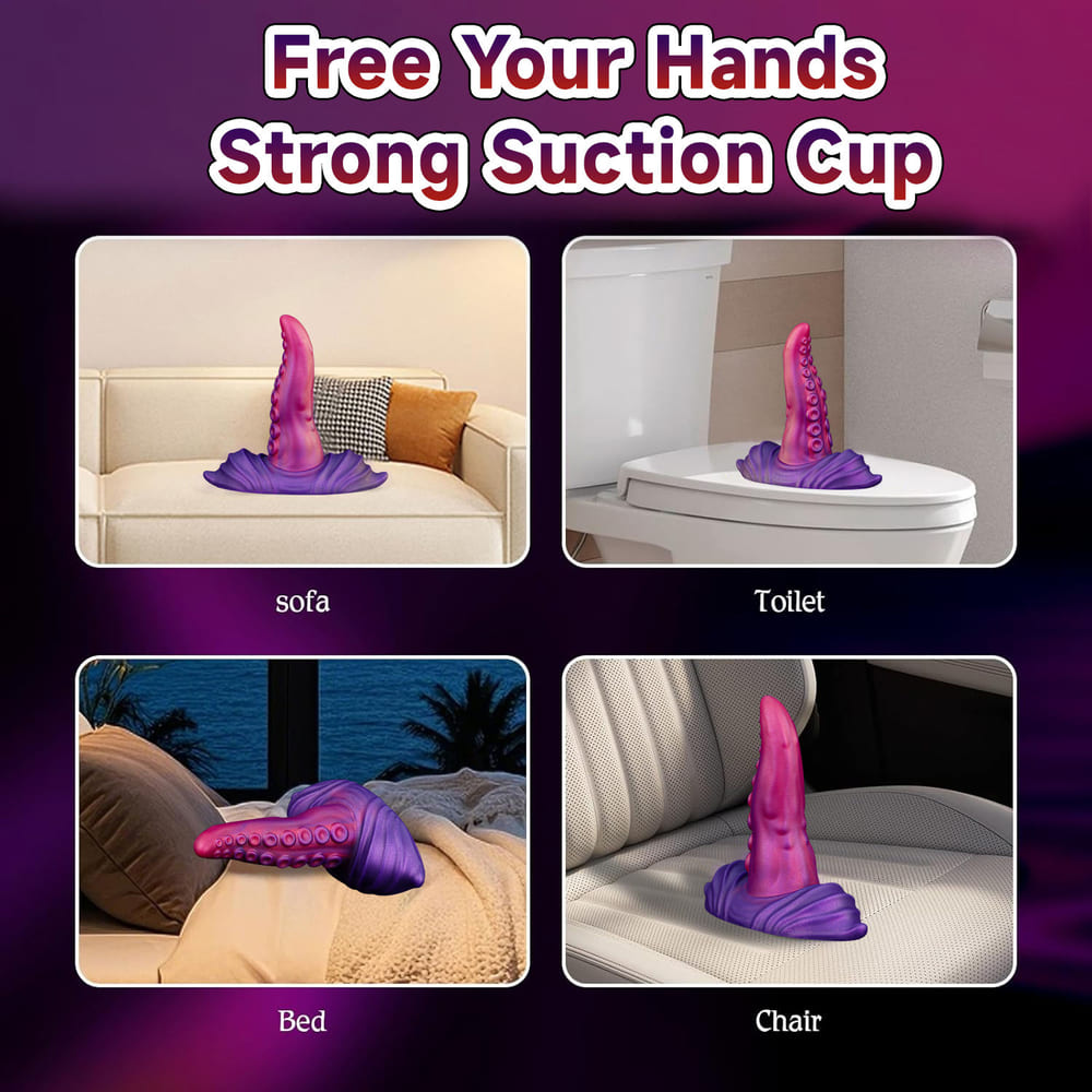 Bruce - Vibrating Octopus Tentacle Butt Plug