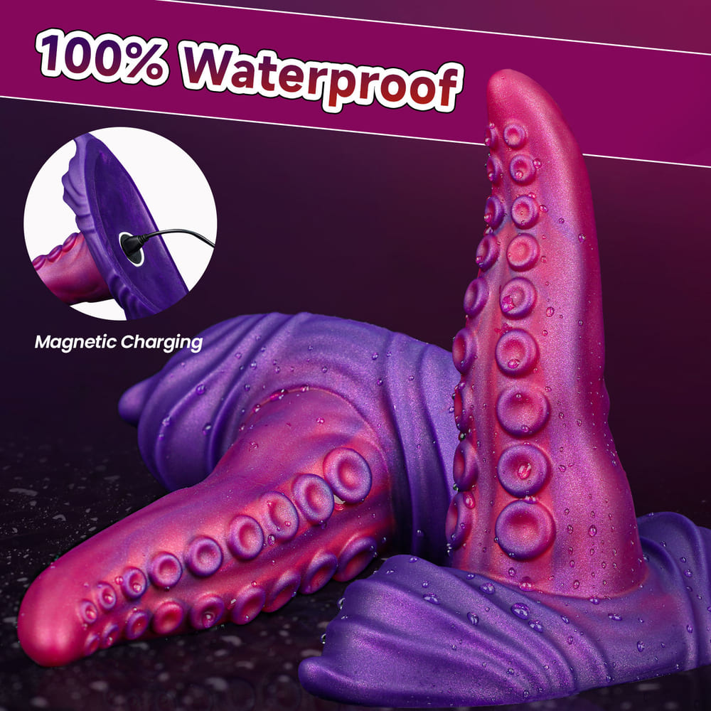 Bruce - Vibrating Octopus Tentacle Butt Plug