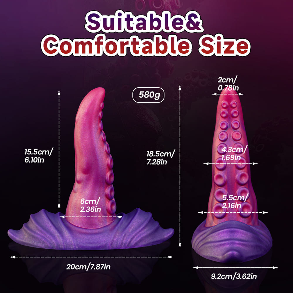 Bruce - Vibrating Octopus Tentacle Butt Plug