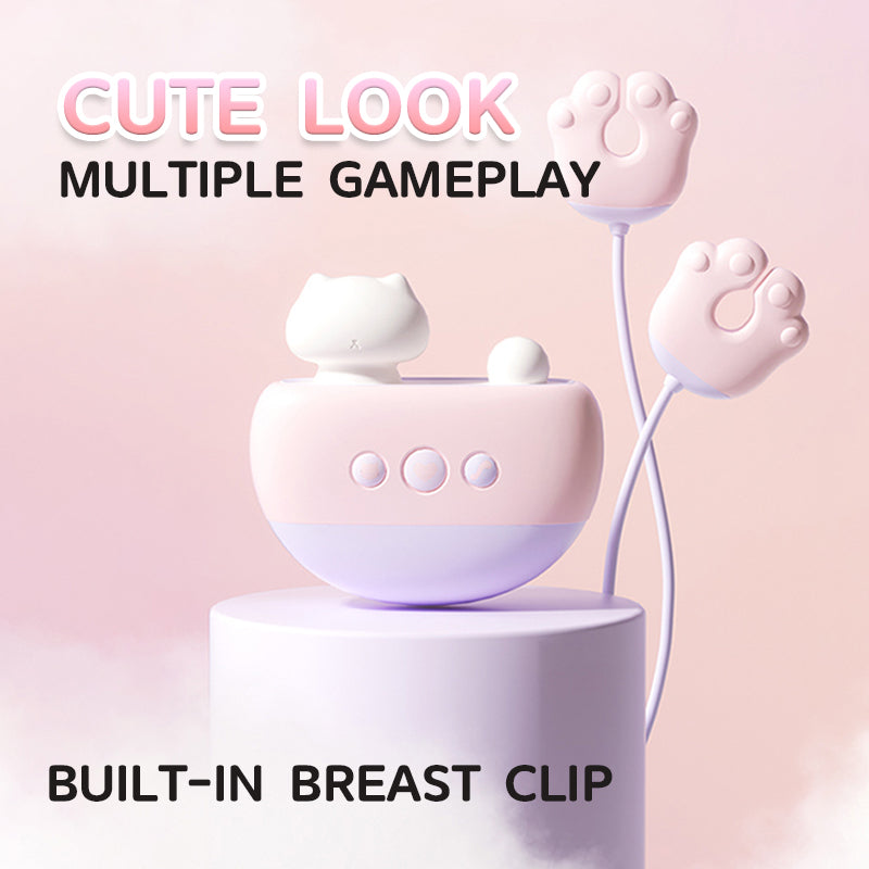 Cat Vibrator With 10 Frequency Sucking 10 Frequency Xoxomoving