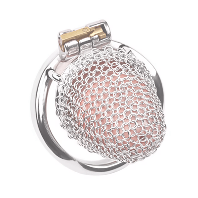 Chainmail Chastity Sheath - Nano Xoxomoving