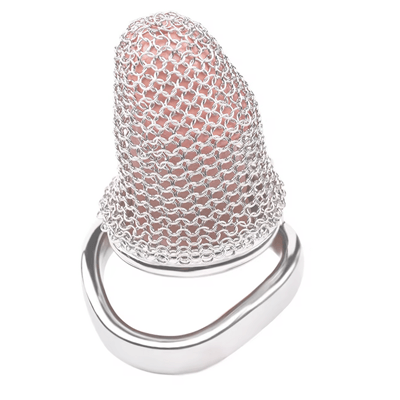 Chainmail Chastity Sheath - Small Xoxomoving