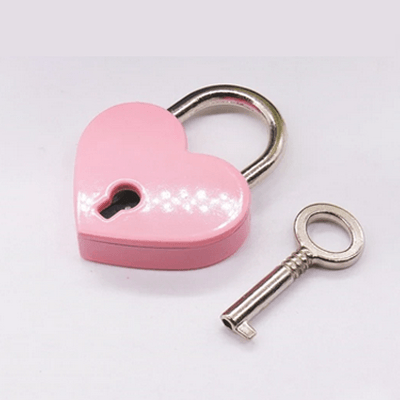 Chastity Cage Heart Lock Xoxomoving