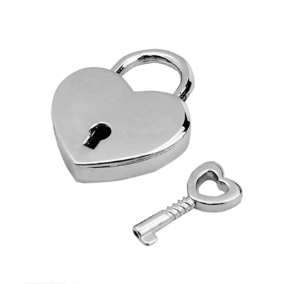 Chastity Cage Heart Lock Xoxomoving
