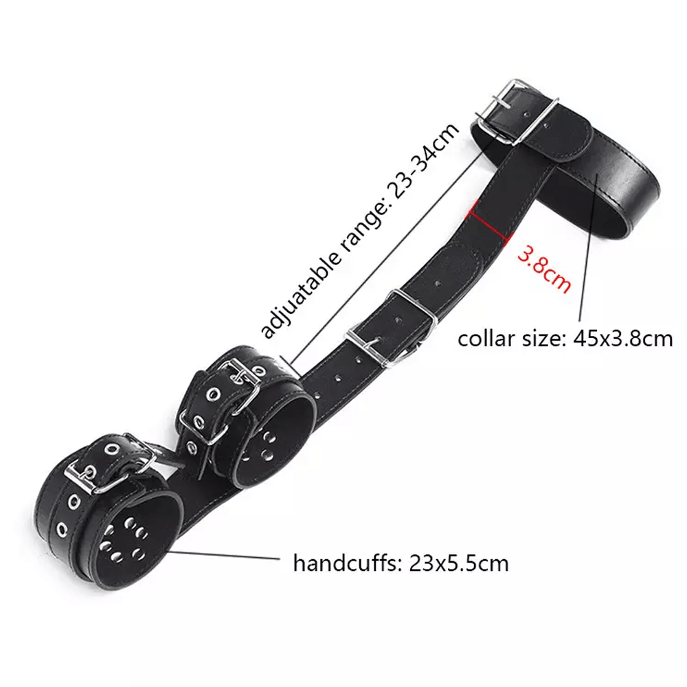 Choker and Cuffs Restraint Set Xoxomoving