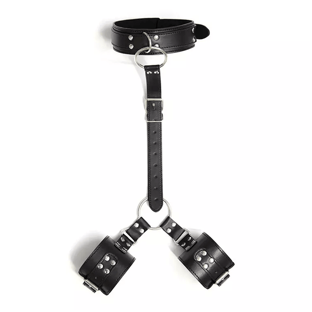 Choker and Cuffs Restraint Set Xoxomoving
