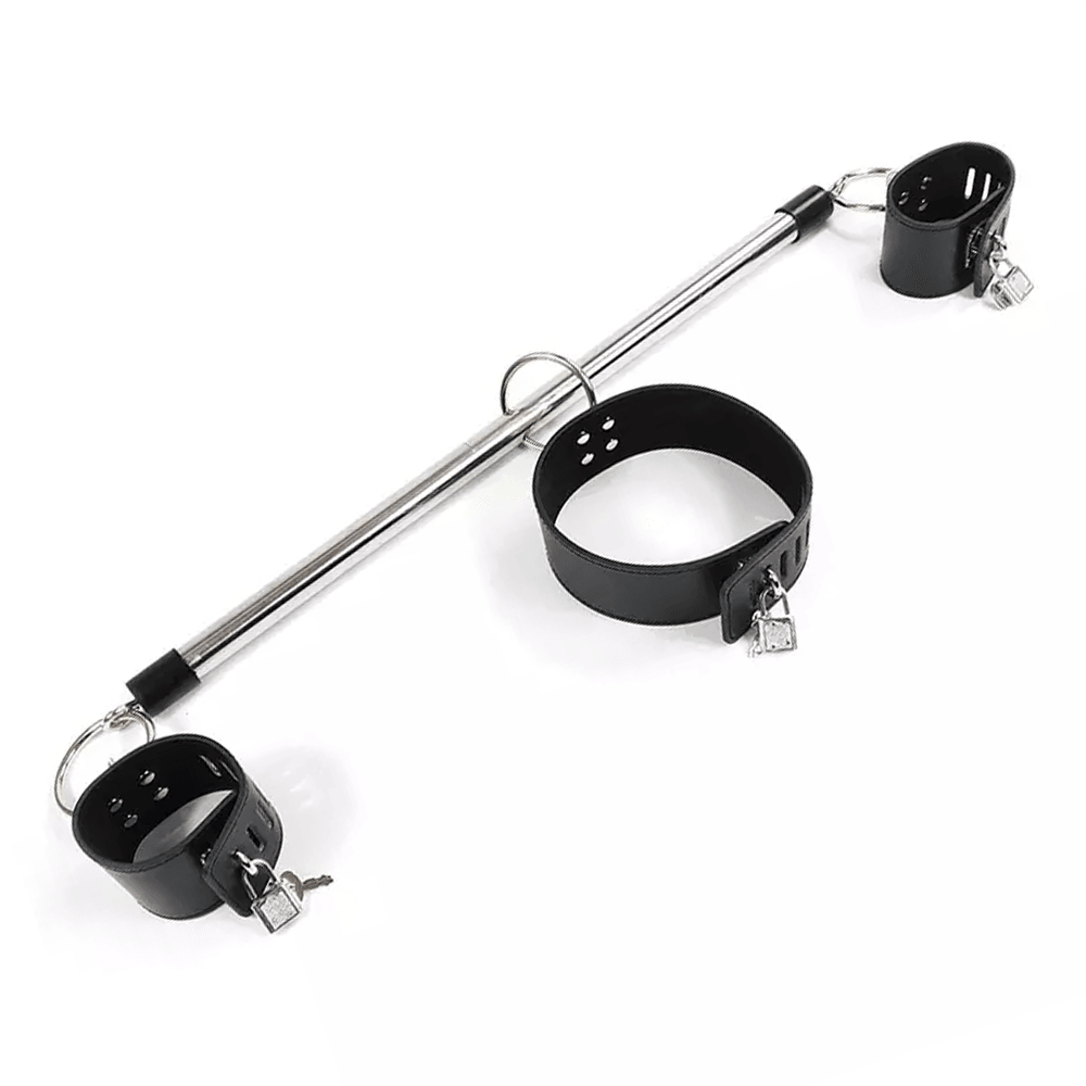 Choker and Cuffs Spreader Bar Xoxomoving