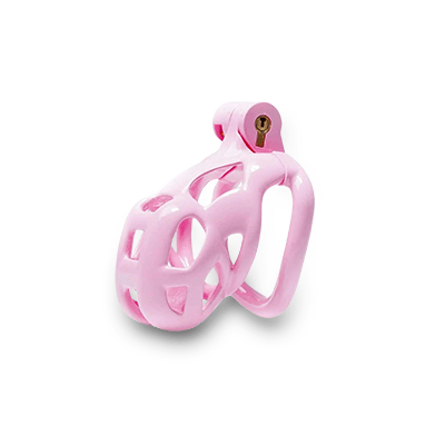 Pink Cobra Chastity Cage - Small Xoxomoving