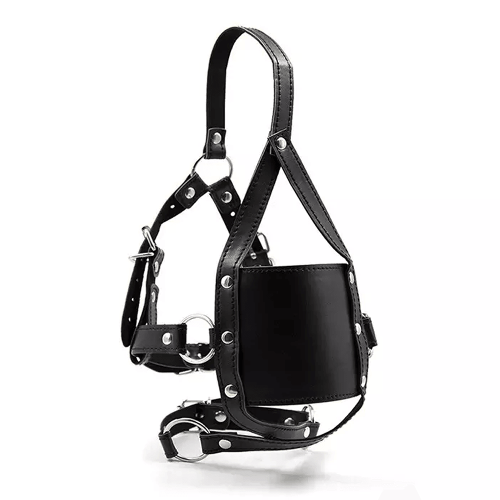 Collared Gimp Mouth Restraint Xoxomoving