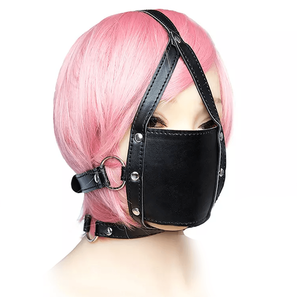 Collared Gimp Mouth Restraint Xoxomoving