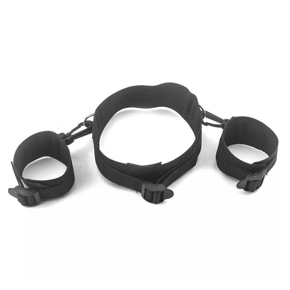 Collared and Cuffed Restraint System Xoxomoving