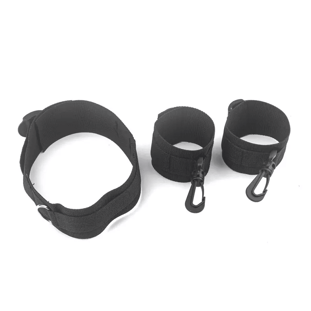 Collared and Cuffed Restraint System Xoxomoving