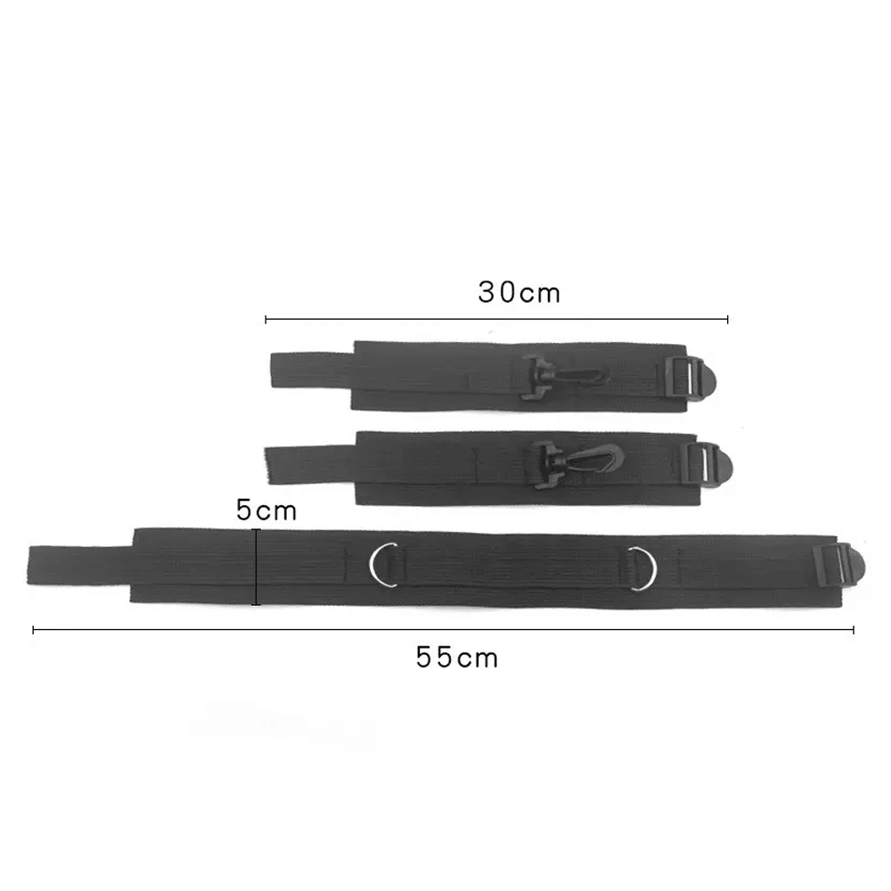 Collared and Cuffed Restraint System Xoxomoving