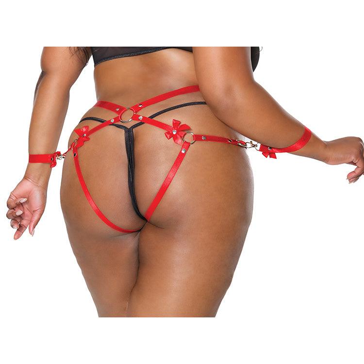 Holiday Harness & Cuffs Xoxomoving