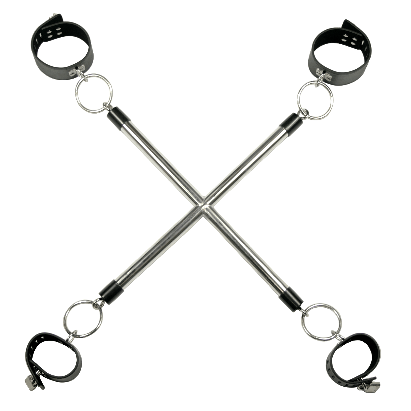 X-Hog Tie Spreader Bar With Bondage Restraints - Xoxomoving